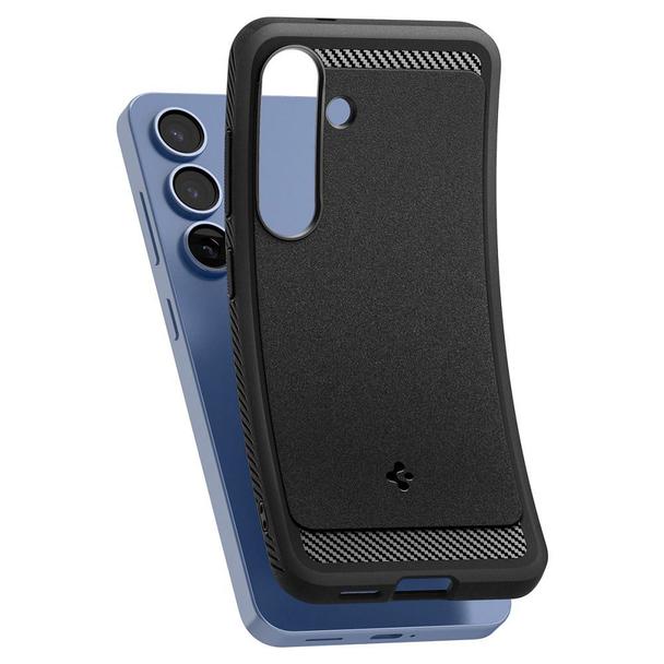 SPIGEN futerał RUGGED ARMOR MAG kompatybilny z MagSafe do SAMSUNG S25 matte black