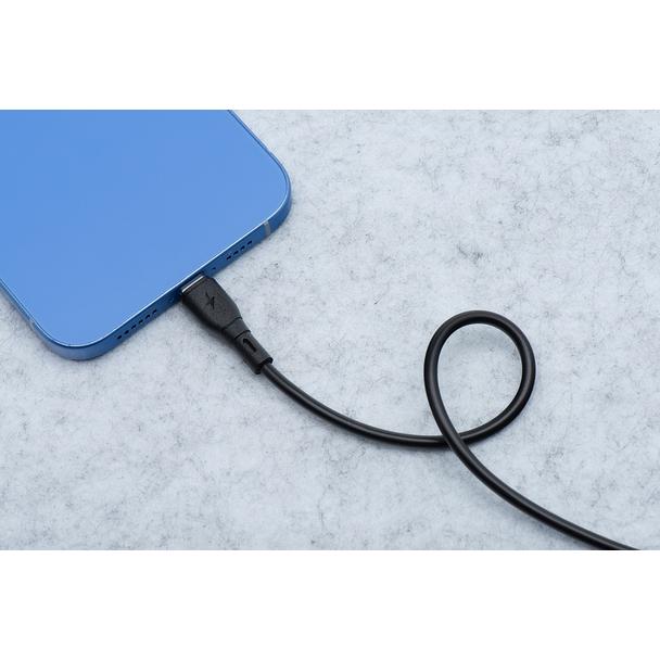 Kabel USB C do USB C Blue Star 3A 60W ECO 1 m PJ73-13-3 czarny