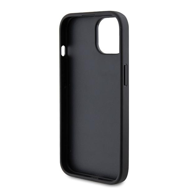 GUESS futerał do IPHONE 13 / 14 / 15 GUHCP15SPS4DGPK (Strass Metal Logo) czarny