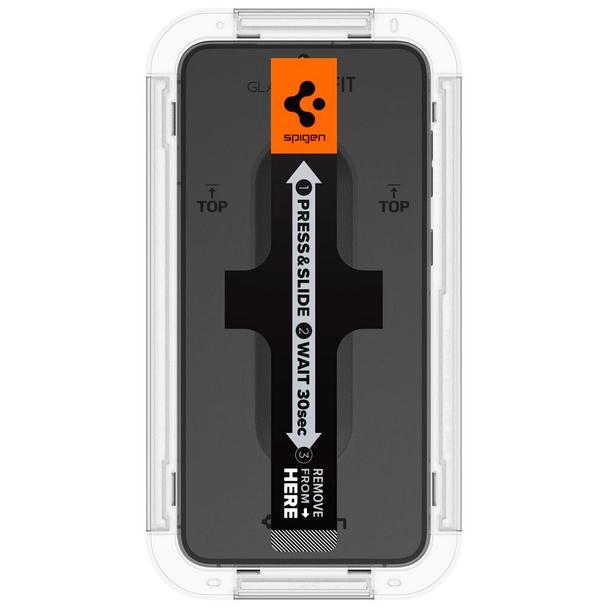 SPIGEN szkło hartowane GLAS.TR"EZ FIT" 2-pack do SAMSUNG S23 Plus transparent