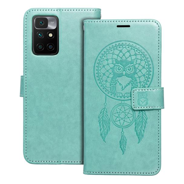 Etui z klapką Mezzo Book na Xiaomi Redmi 10 / 10 2022 łapacz snów zielony