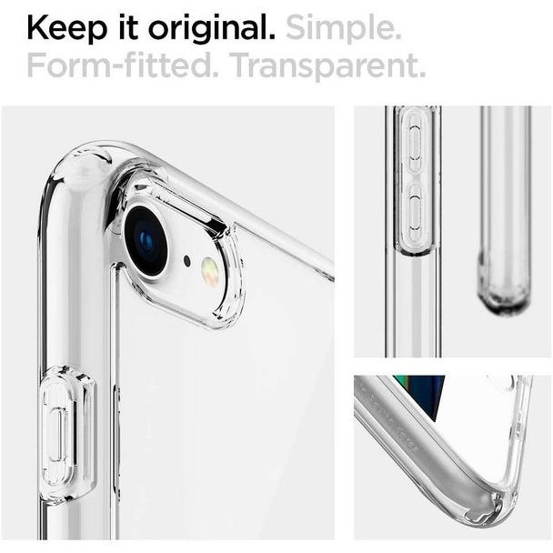 Futerał SPIGEN Ultra Hybrid do IPHONE 7 / 8 / SE 2020 / SE 2022 transparent