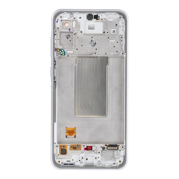 ServicePack Wyświetlacz LCD SAMSUNG A36 5G A366B Purple GH82-36841D