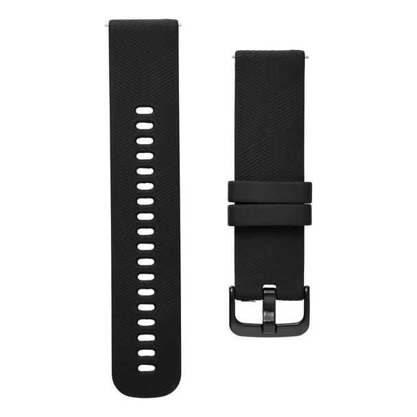 Pasek do zegarka 22mm Titmo Strap S1 silicone czarny