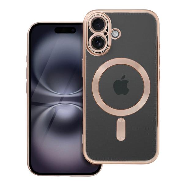 Futerał do iPhone 16 Electro Mag Cover zgodny z MagSafe brązowy