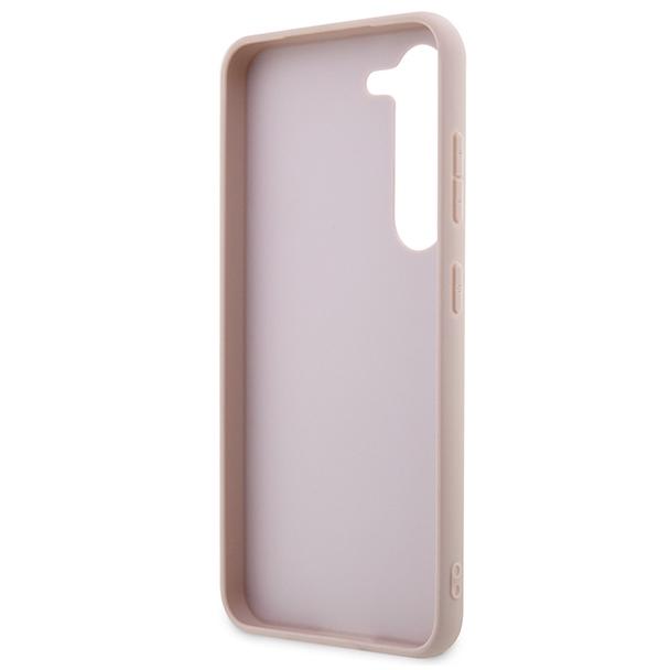 GUESS futerał do SAMSUNG S24 GUHCS24S4GMGPI (Leather 4G Metal Logo) różowy