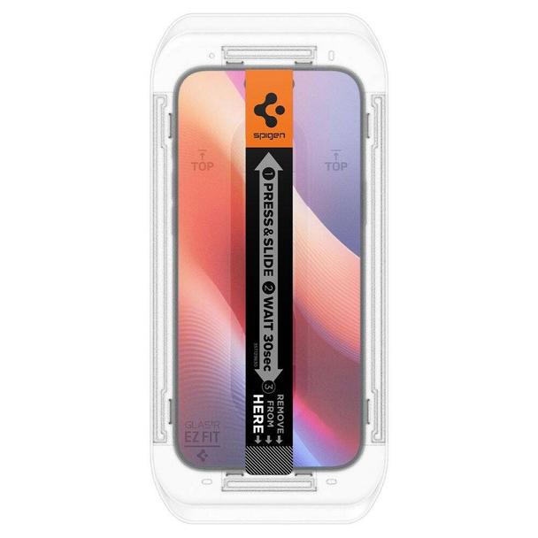 SPIGEN szkło hartowane GLAS.TR ”EZ FIT” do IPHONE 16 Pro Max clear