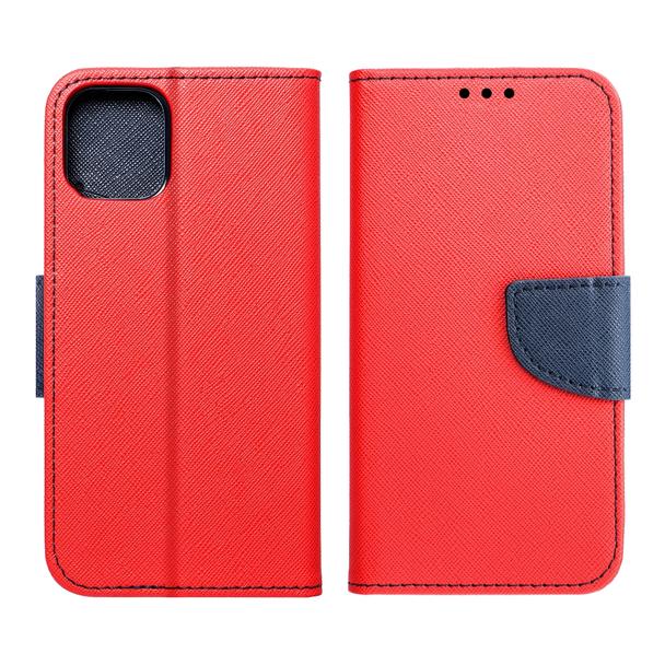 Etui z klapką na Xiaomi Redmi NOTE 13 PRO 4G Fancy Book czerwono-granatowe