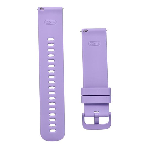 Pasek do zegarka 22 mm Titmo Strap S1 silicone lawendowy