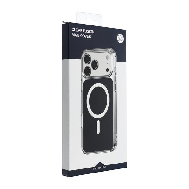 Futerał do iPhone 17 Clear Fusion Mag Cover zgodny z MagSafe granatowy