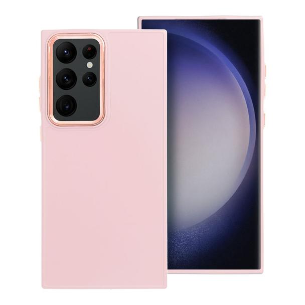 Futerał do Samsung S23 ULTRA Frame pudrowy róż