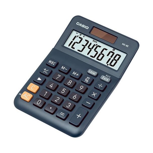 Kalkulator CASIO MS-8E granatowy