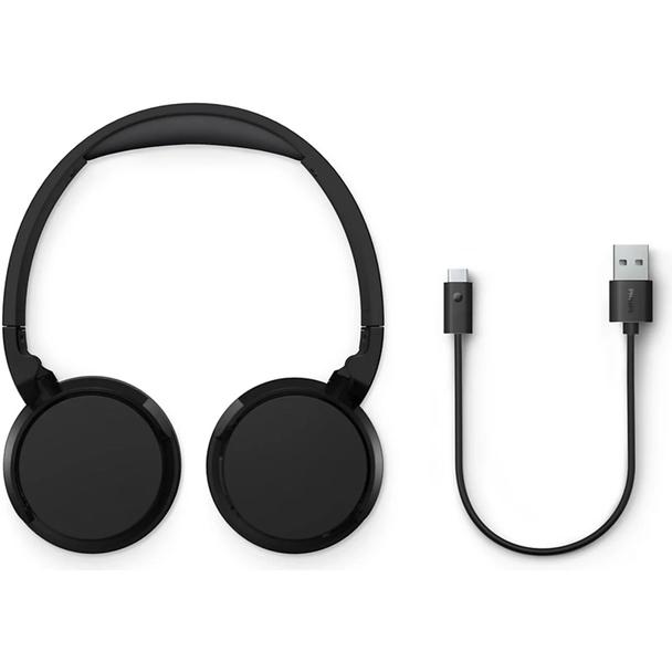 Słuchawki bezprzewodowe nauszne Philips TAH3209BK/00 czarne