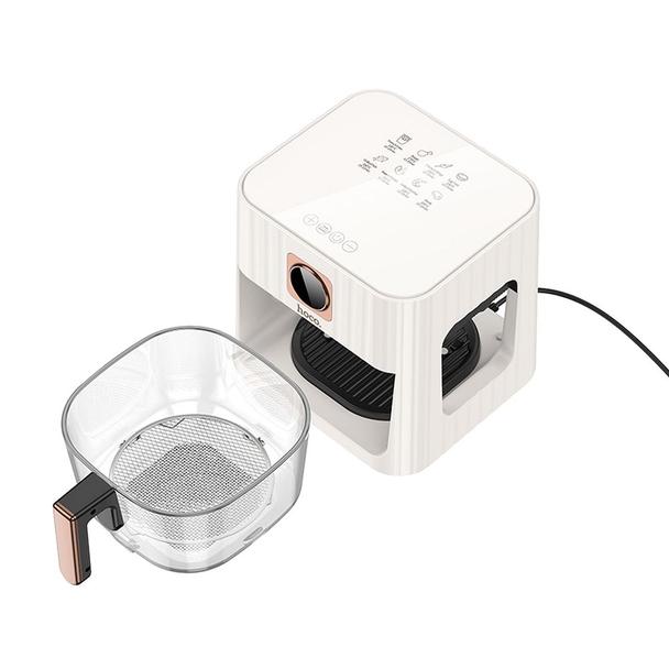 Frytkownica beztłuszczowa Air Fryer Hoco z ekranem dotykowym 4,5L 1100W HE22 biała