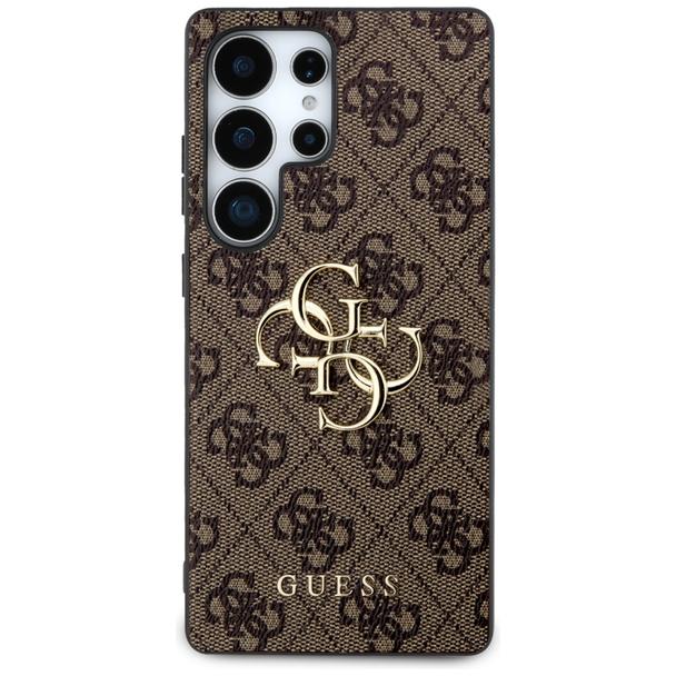 GUESS futerał do SAMSUNG S25 Ultra GUHCS25L4GMGBR (4G PU Big Logo) brązowy