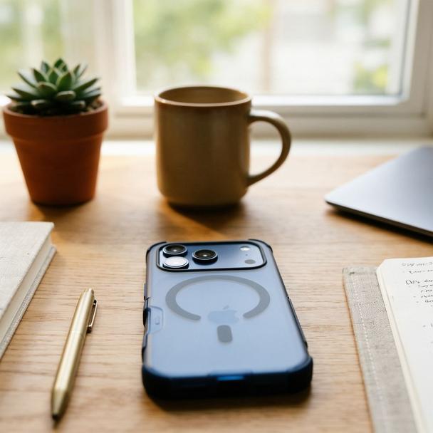 Etui na iPhone 16 PRO Forcell F-Protect BumperX Premium zgodne z MagSafe granatowe 0INT