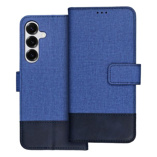 Etui z klapką na Samsung S25 PLUS Gomma Book niebieskie
