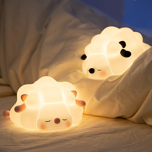 Lampka nocna Owieczka Art Deco dotykowy K-1156