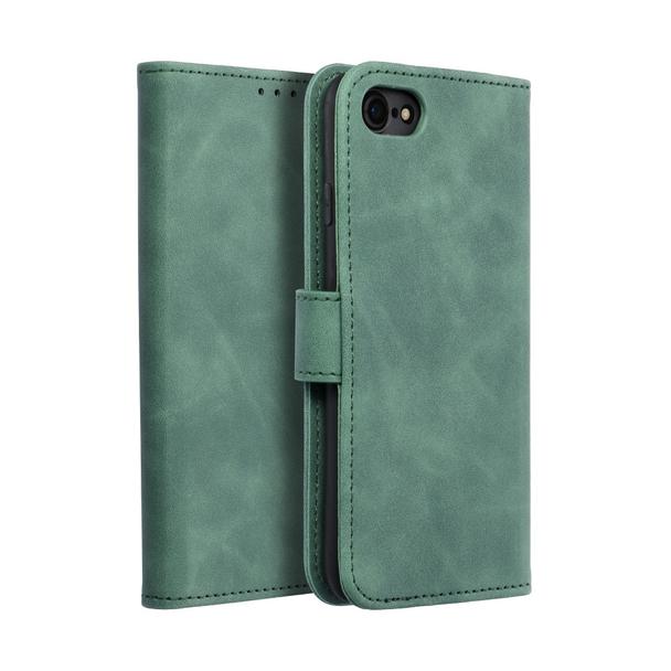 Etui z klapką na iPhone 7 / 8 / SE 2020 / SE 2022 Tender Book zielone