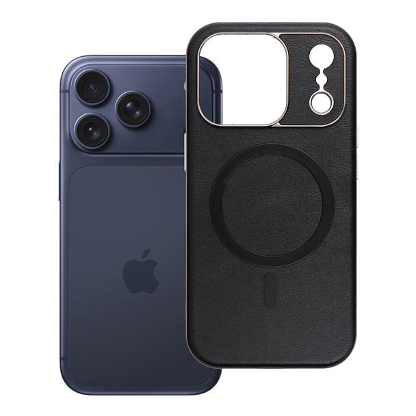 Futerał do iPhone 17 PRO Gentleman Mag Cover zgodny z MagSafe czarny