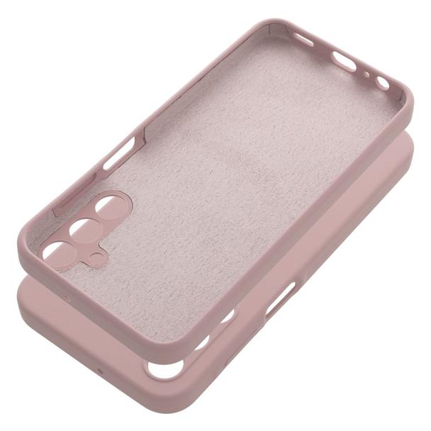 Futerał do Samsung A15 5G / A15 4G Silicone 2mm pudrowy róż