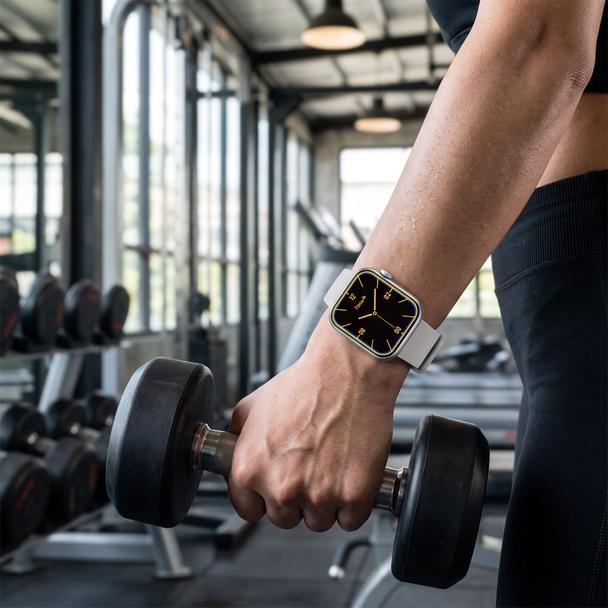 Smartwatch TITMO E-150 (AMOLED, bluetooth call) srebrny 0INT