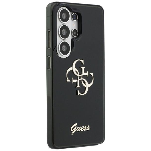 GUESS futerał do SAMSUNG S26 Ultra GUHMS26LHGTMLCGK (IML Big Metal 4G and Script) czarny