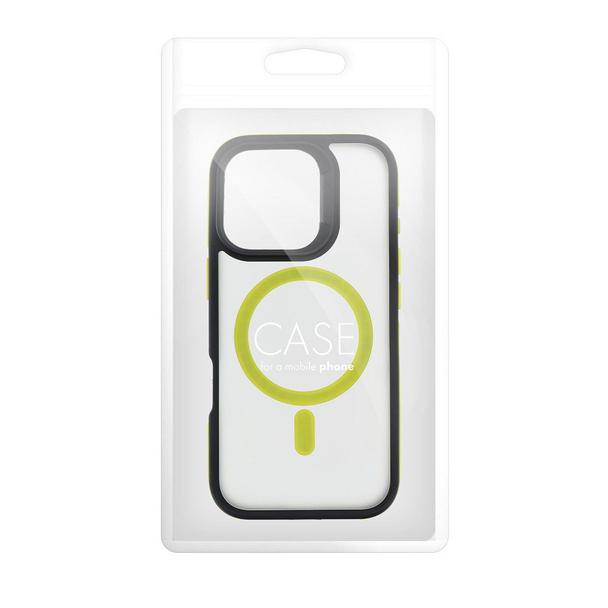 Futerał do iPhone 17 PRO MAX Neo zgodny z MagSafe żółty