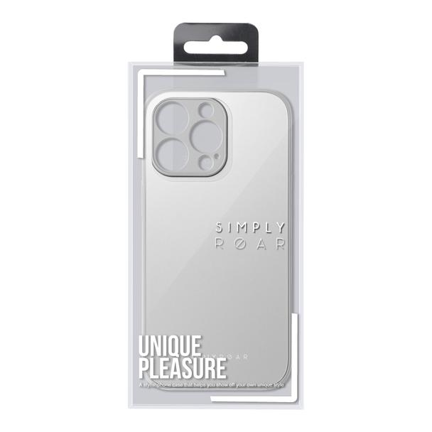 ROAR futerał MATTE GLASS do IPHONE 14 Plus stalowy