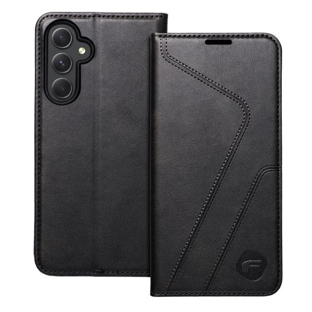 Pokrowiec na Samsung A54 Forcell F-Protect RFID Blocker Book czarny