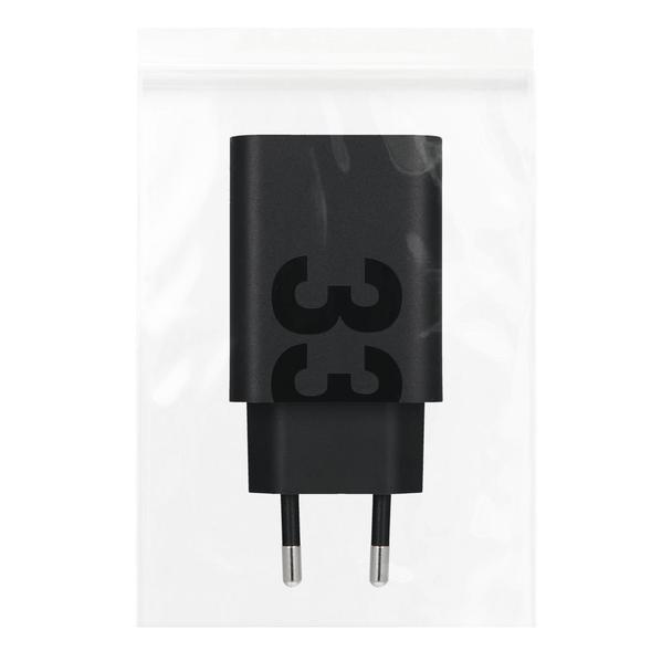 MOTOROLA oryginalna ładowarka sieciowa USB A 33W MC332 czarna bulk