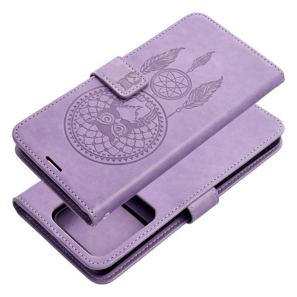 Etui z klapką na Xiaomi Redmi NOTE 13 5G Mezzo Book łapacz snów fioletowe