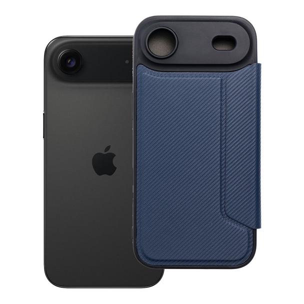 Etui z klapką na iPhone 17 AIR Razor Book niebieskie