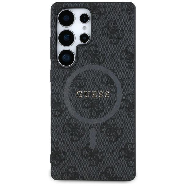 GUESS futerał do SAMSUNG S25 Ultra GUHMS25LG4GFRK (Magnetic PU 4G Ring Classic Logo) czarny