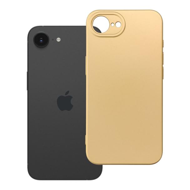 Futerał do iPhone 16e (SE 4 2025) / 17e Metallic złoty