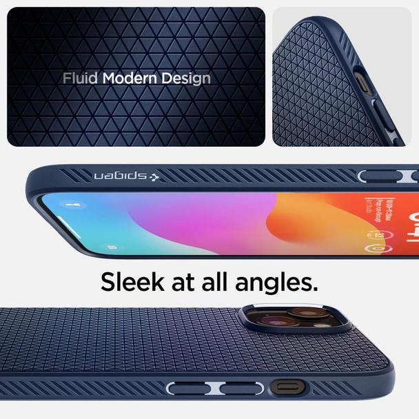 SPIGEN futerał LIQUID AIR do IPHONE 15 navy blue