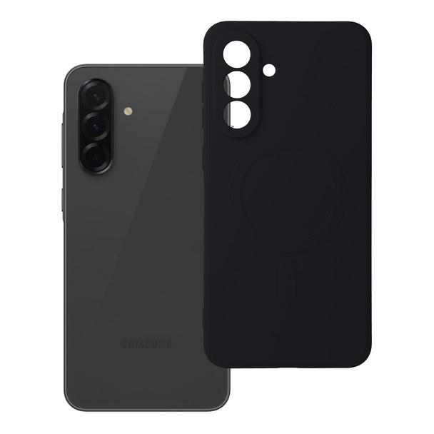 Futerał do Samsung A36 Silicone Mag Cover zgodny z MagSafe czarny