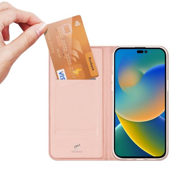 DUX DUCIS kabura SKIN PRO do IPHONE 14 Pro Max różowa