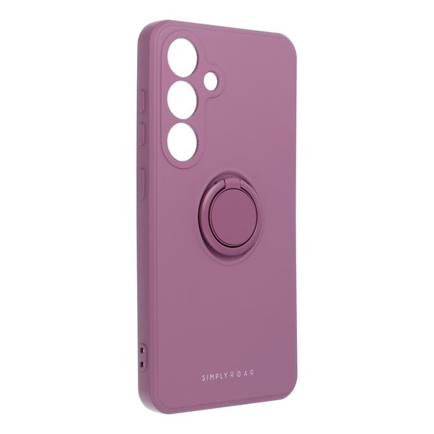ROAR futerał AMBER CASE do SAMSUNG S25 Fioletowy