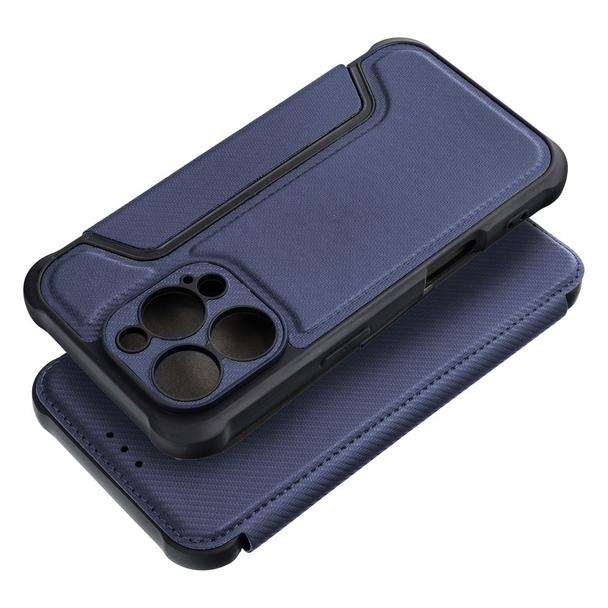 Etui z klapką na iPhone 16 PRO Razor Book niebieskie