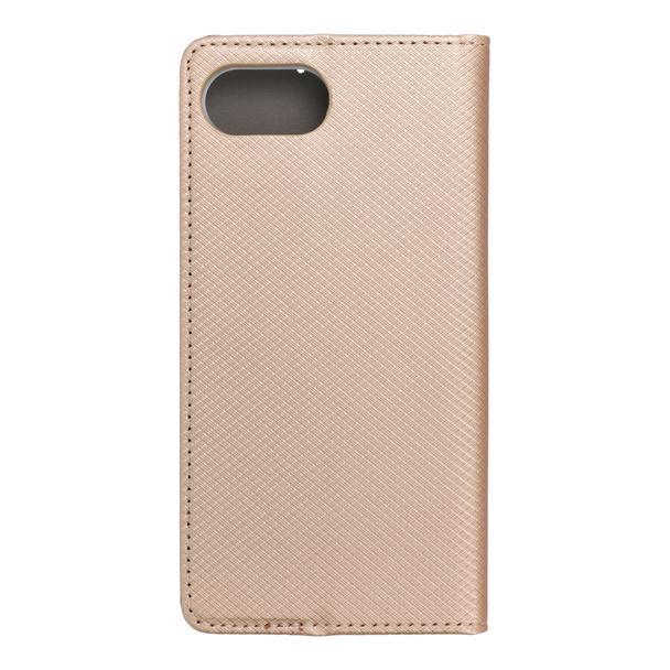 Etui z klapką na iPhone 16e (SE 4 2025) Smart Case Book złote