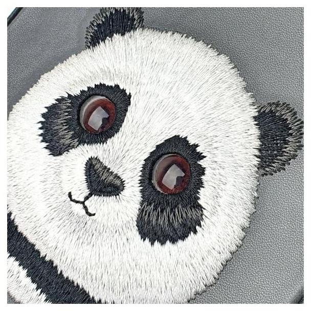 NIMMY torebka na telefon BIG EYED PET 2.0 Panda czarna