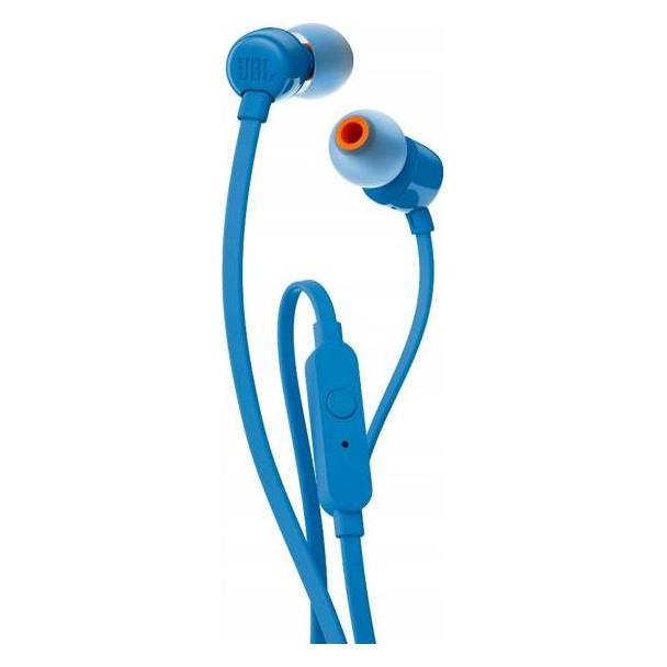 Słuchawki przewodowe douszne JBL T160BL niebieskie