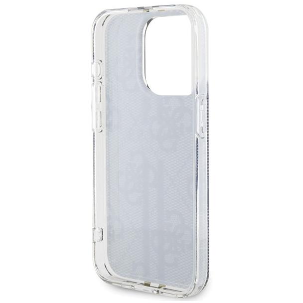 GUESS futerał do IPHONE 15 Pro Max GUHCP15XH4PSEGK (4G Gold  Stripe) czarny