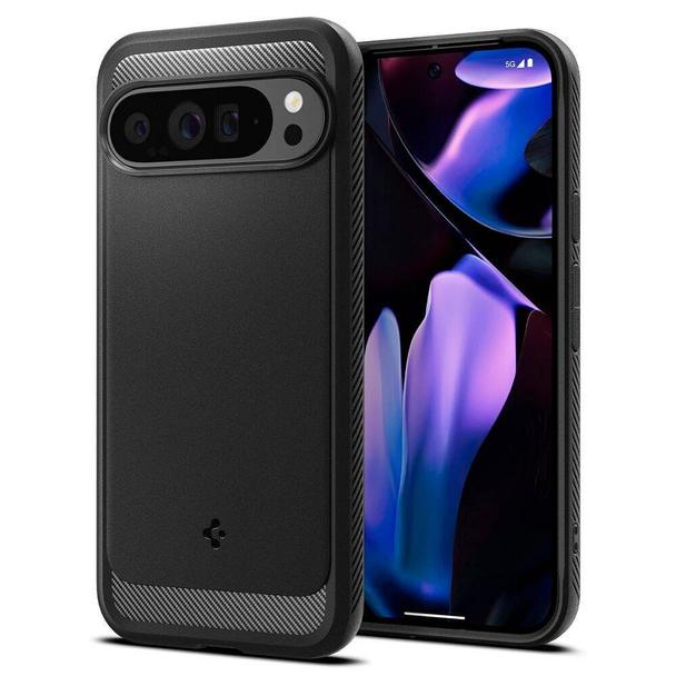 SPIGEN futerał RUGGED ARMOR do GOOGLE Pixel 9 Pro XL matte black