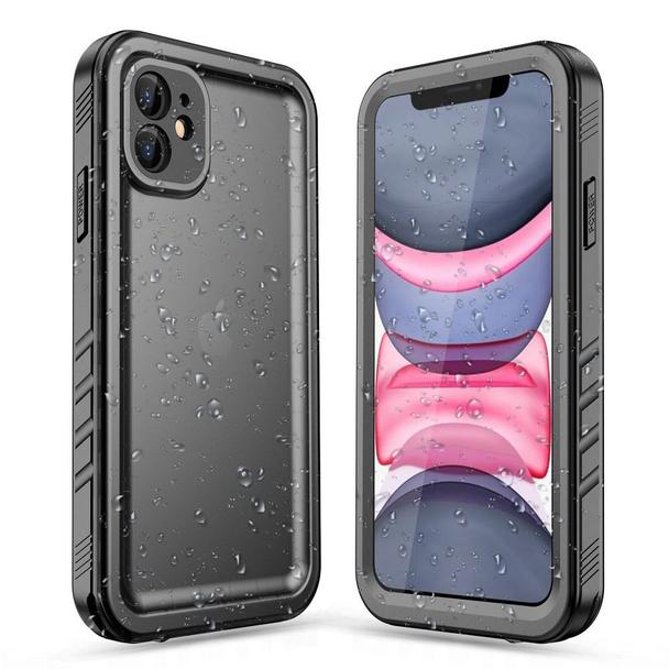 Futerał do iPhone 11 wodoodporny Shellbox DOT czarny