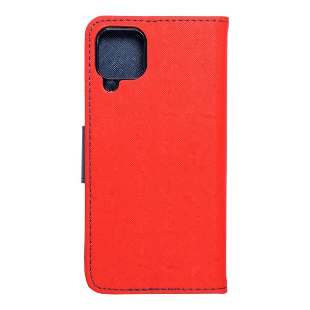 Kabura FANCY Book do SAMSUNG A22 4G czerwono granatowy