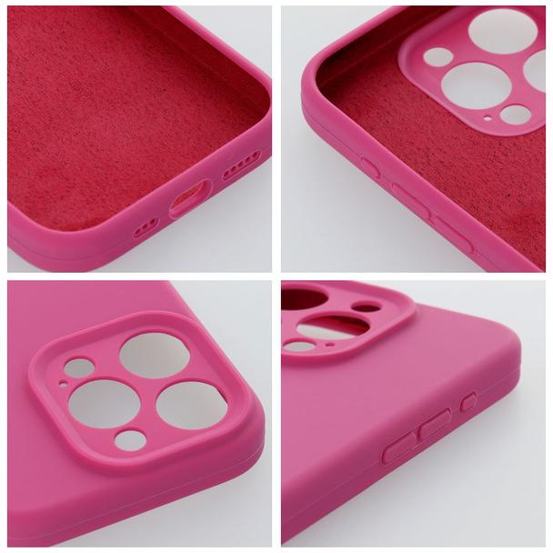 Etui na iPhone 18 Pro Max / 17 Pro Max Silicone 2mm (camera protection) różowe