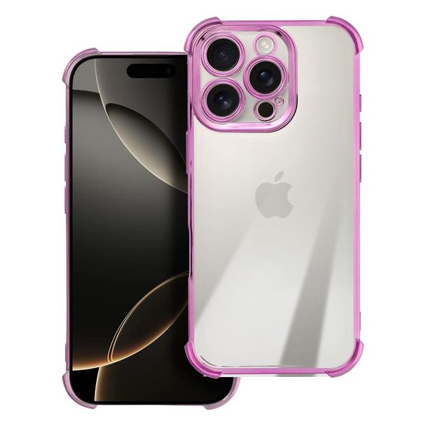 Futerał do Samsung S25 FE Antishock Electro purpurowy