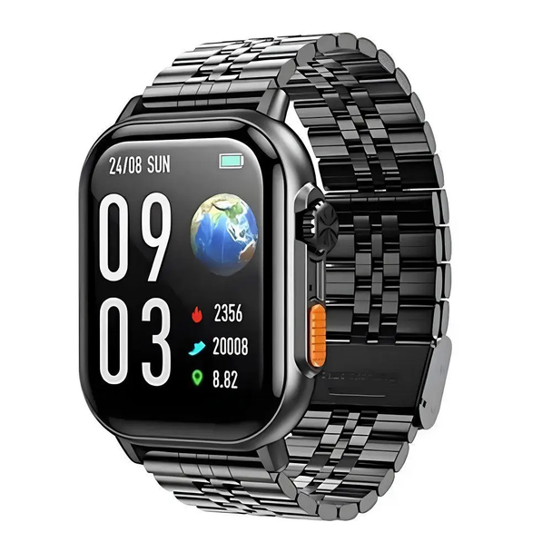 Smartwatch Hoco 2,02" TFT z fukcją rozmowy DYD02 czarny